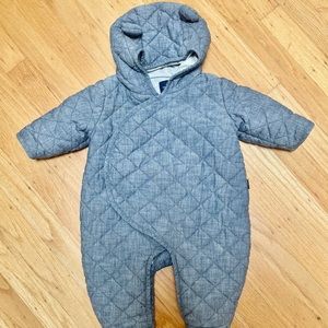 Baby Gap Chambray Baby Bear Winter Suit